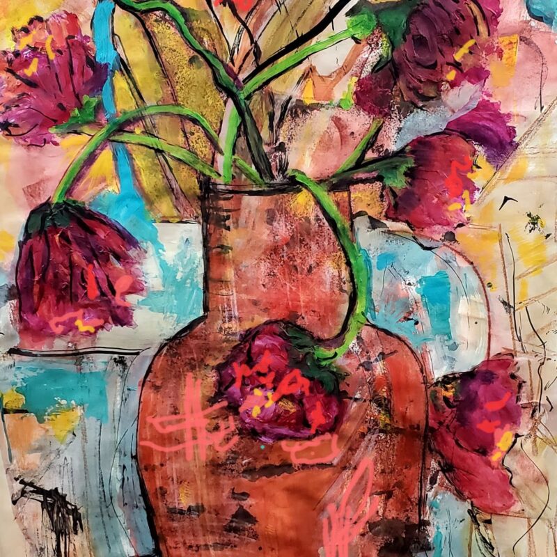 August 4, 11, 18 & September 8 - Loosen up your Painting! with Victoria Templeton