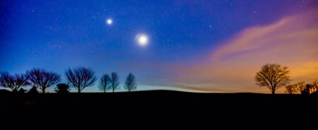 <b>Ken Alexander</b></br> <i>Woods Hole Twilight</i> </br>Photography</br>12x30"</br>$300