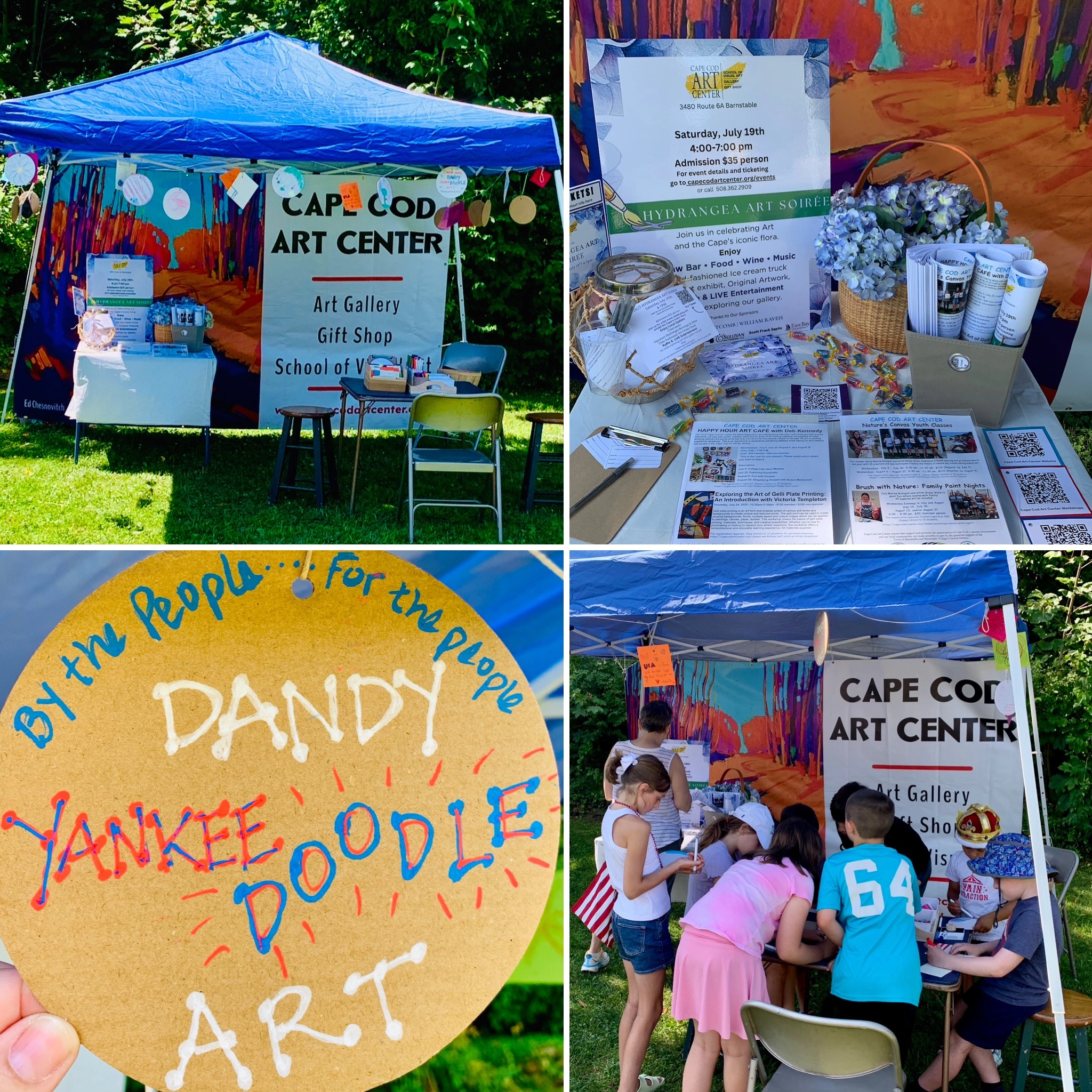 about-020 Cape Cod Art Center tent at event.